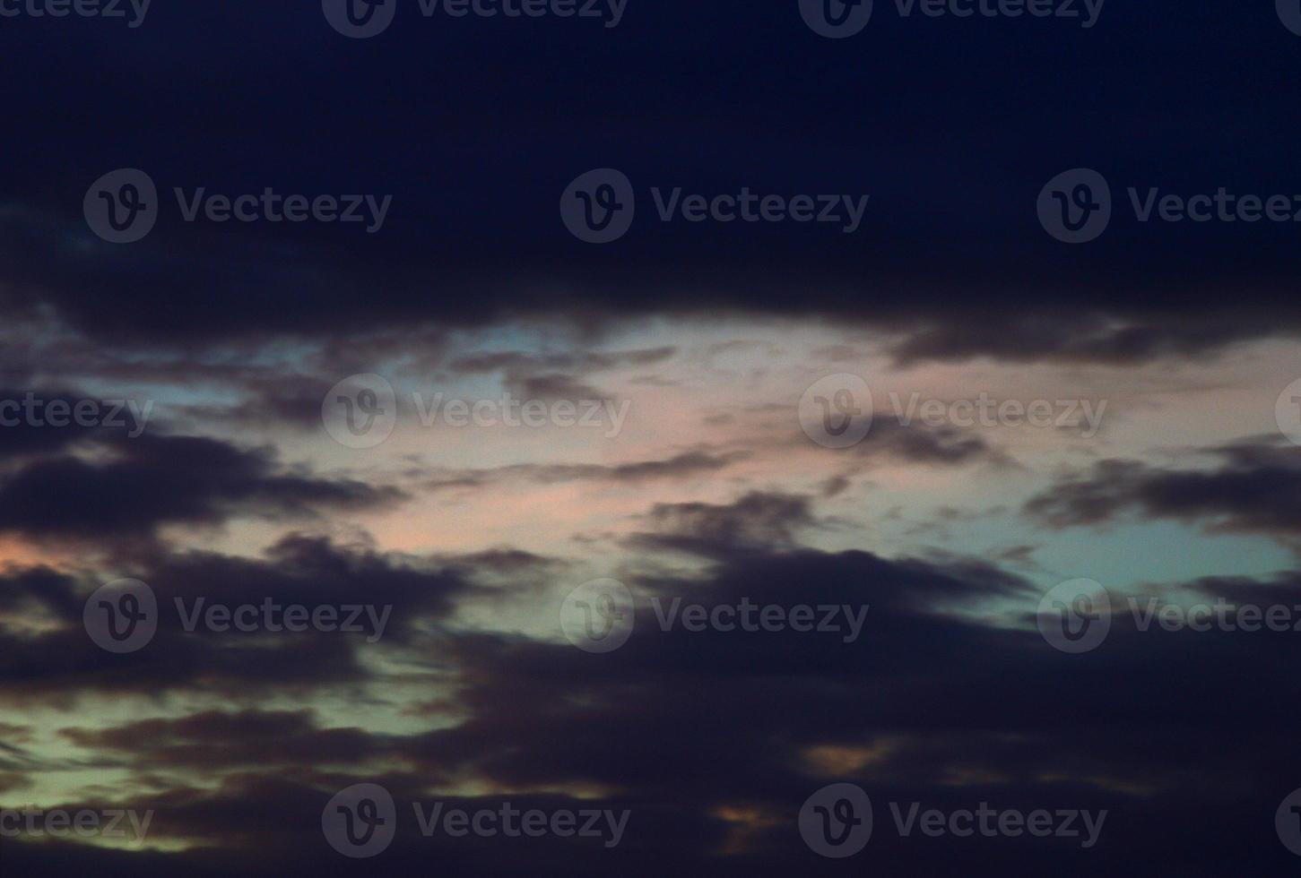 Beautiful sunset sky with clouds. Abstract sky. photo