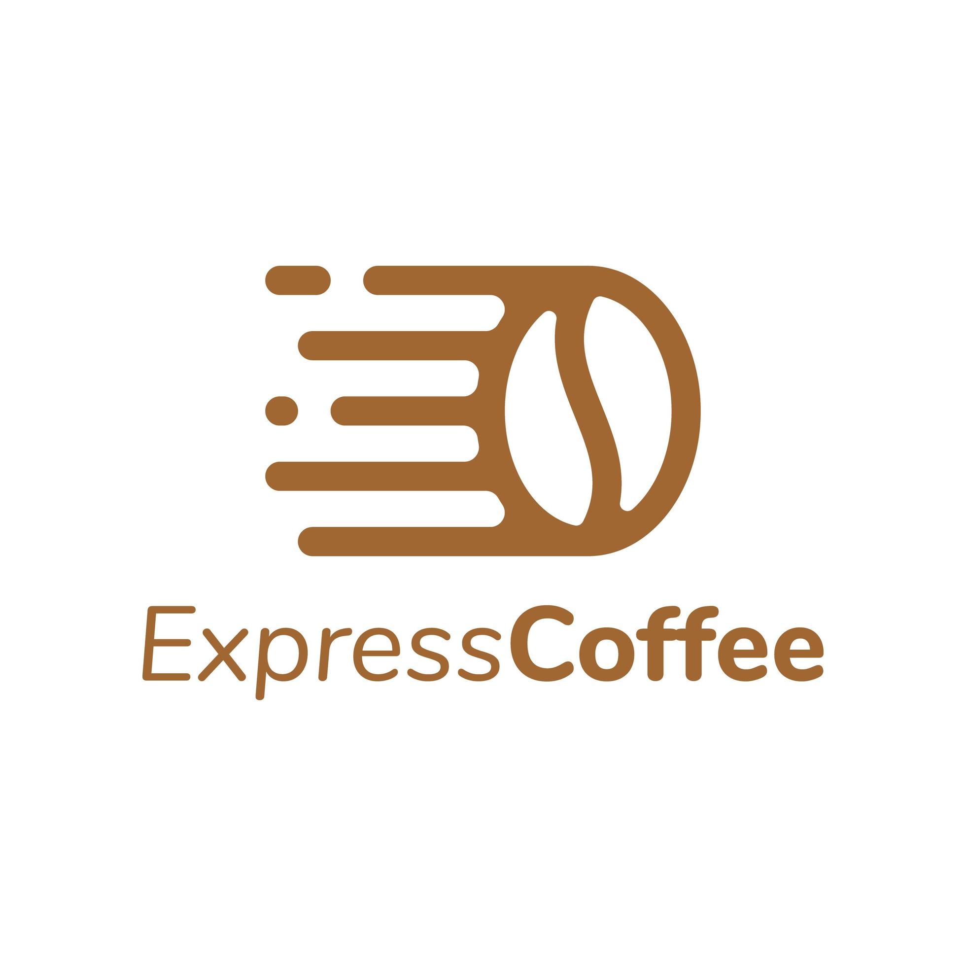 express coffee vector logo design 5580407 Vector Art at Vecteezy