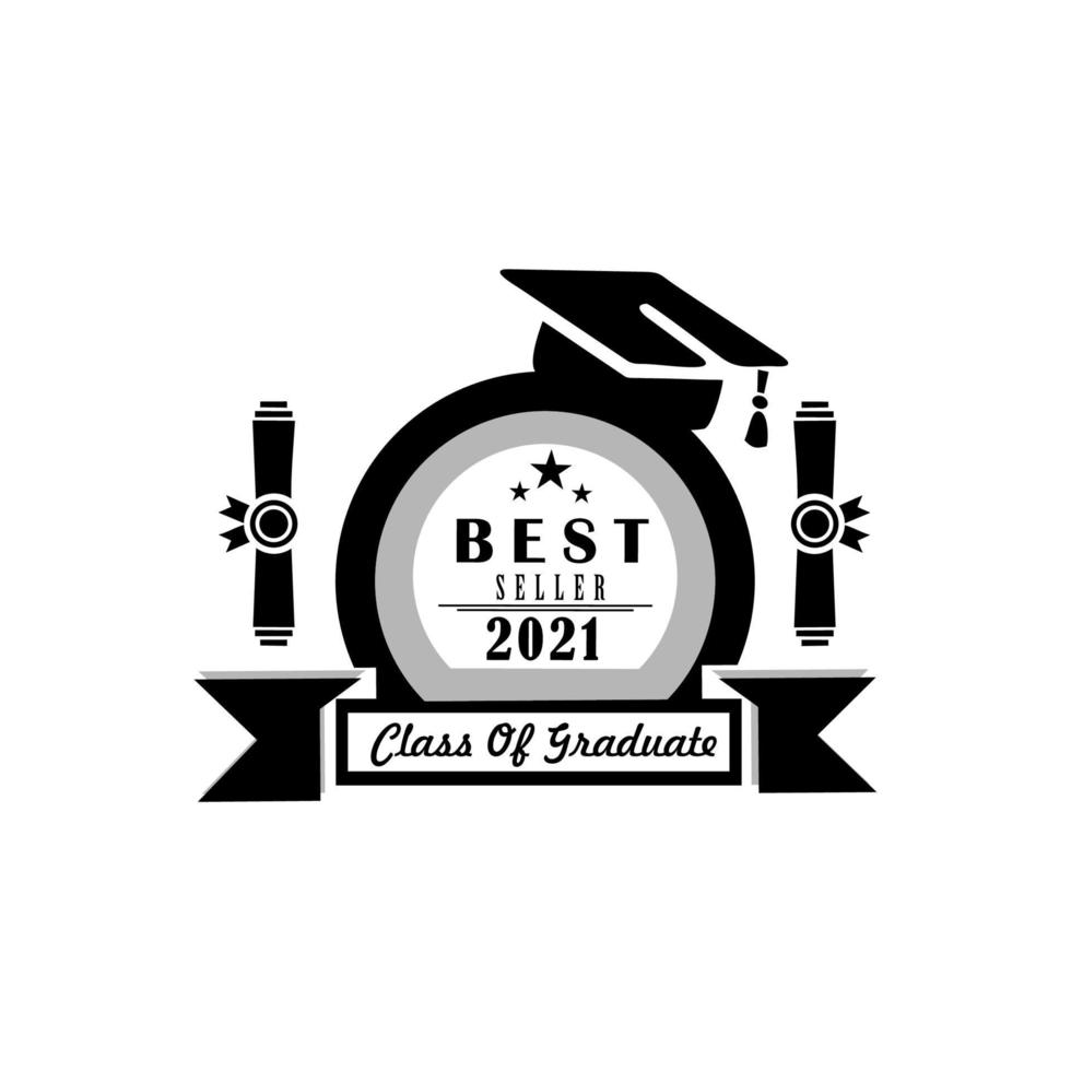 Best seller badge simple logo design. Best selling vector isolated