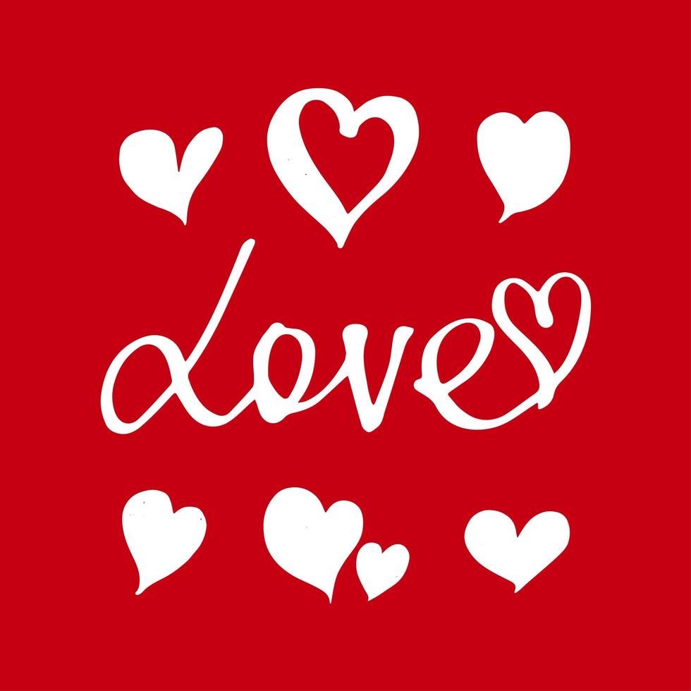Love word in pink heart. Vector lettering. 5581097 Vector Art at Vecteezy Love word in pink heart. Vector lettering. 5581097 Vector Art at Vecteezy