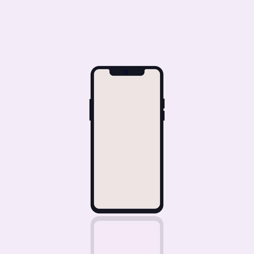 Mobile Phone Icon , Mockup Vector Template