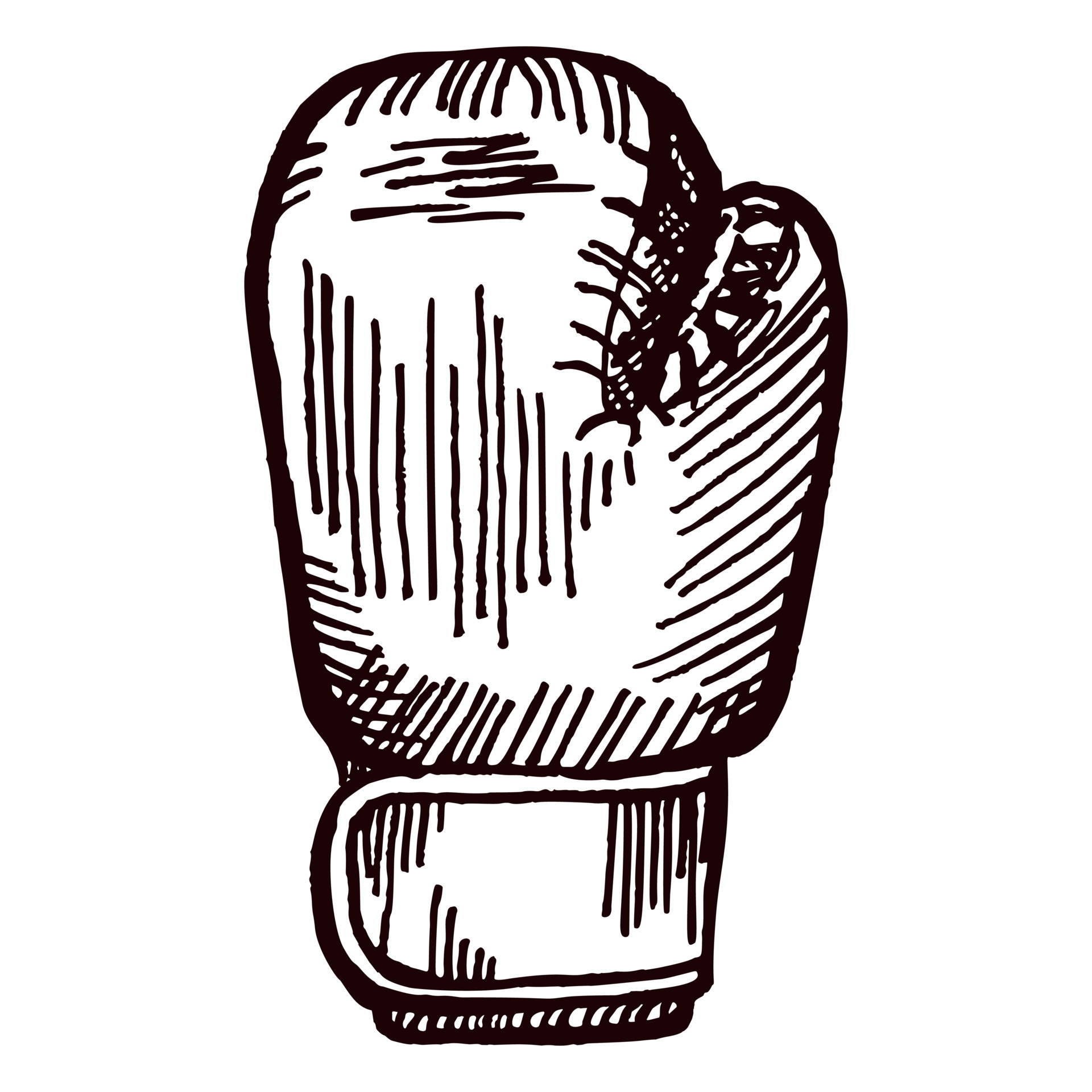 Boxing gloves sketch isolated. Sporting equipment for boxing in hand drawn  style. 5584910 Vector Art at Vecteezy