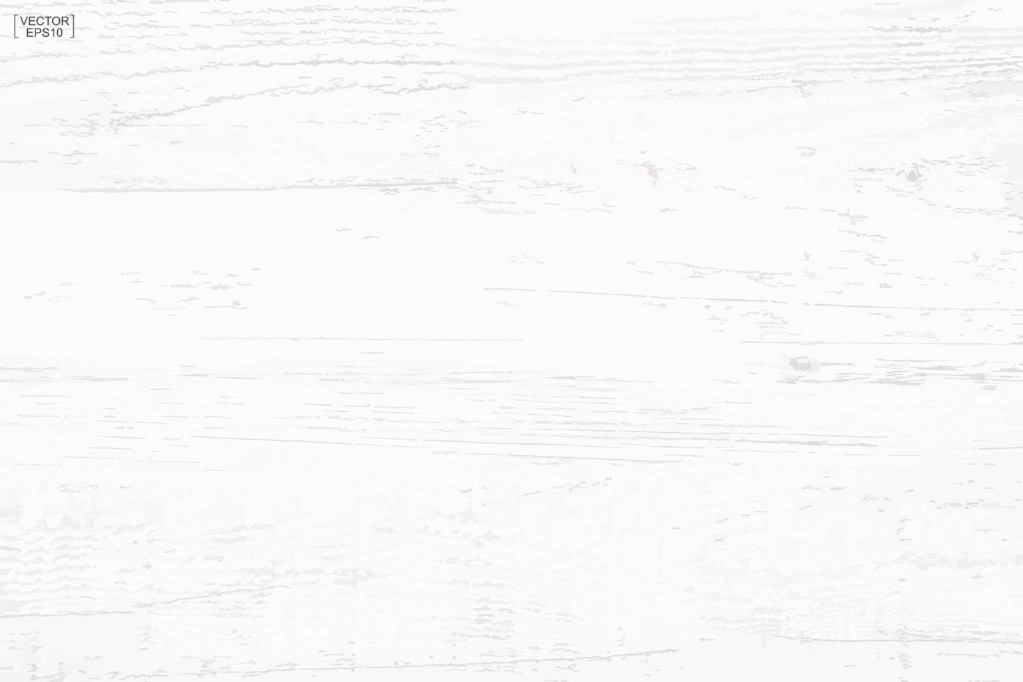 White wood pattern and texture for background. Vector. vector