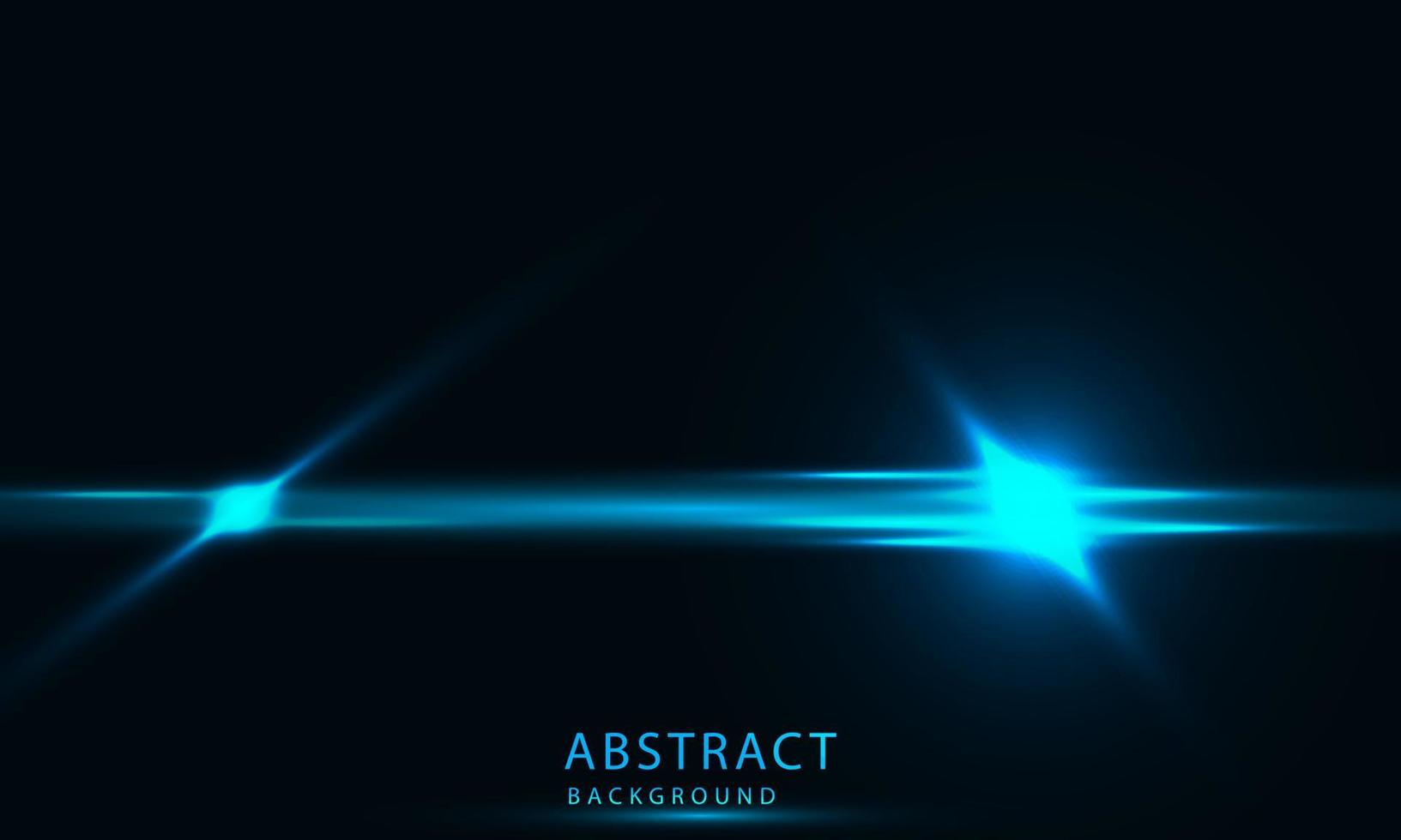Fondo de tecnología de luz abstracta fondo de innovación de concepto de comunicación de alta tecnología. neón azul claro, brillante. vector