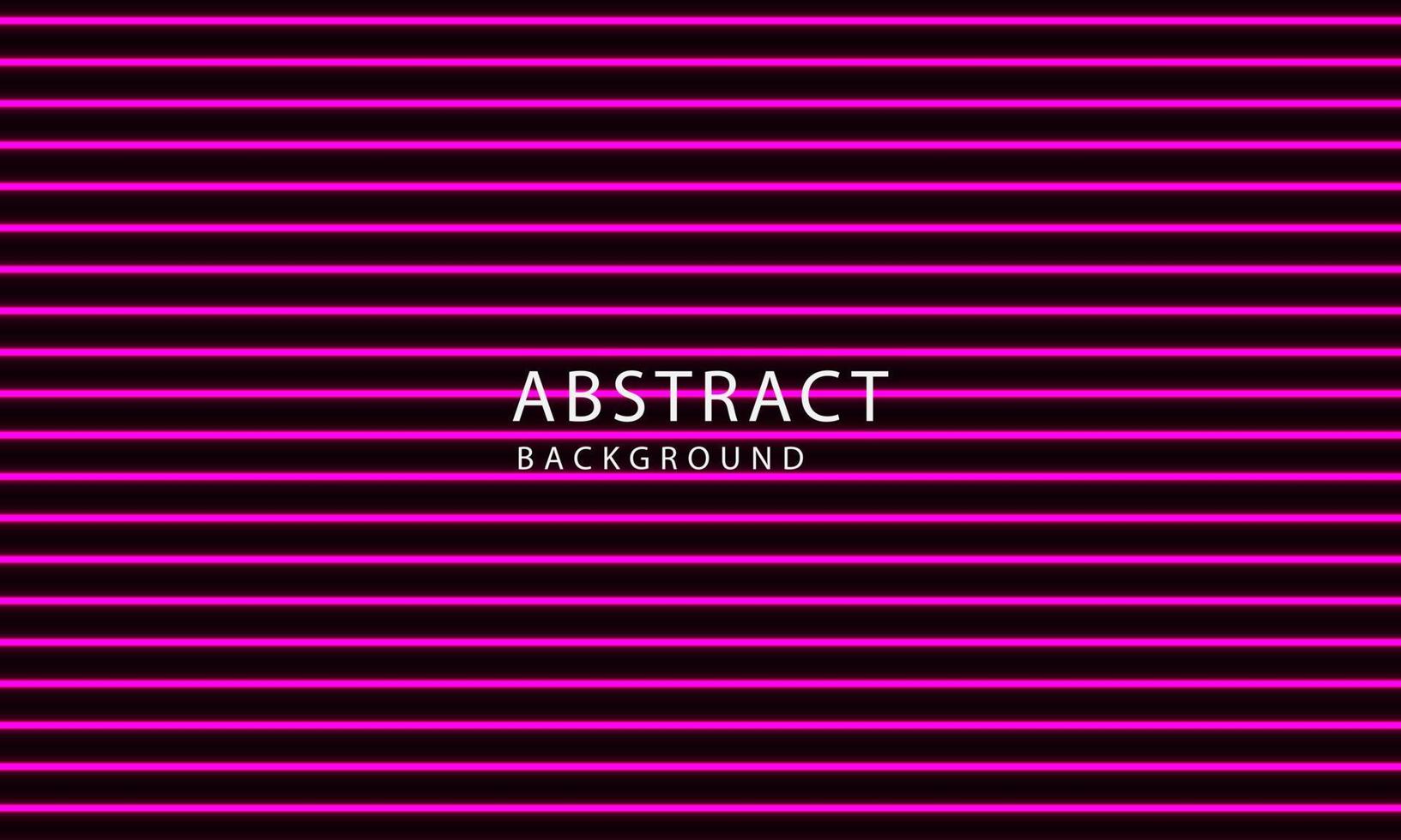 Futuristic Sci-Fi Abstract Neon Pink Light Shapes On Black Background. Exclusive wallpaper design for poster, brochure, presentation, website etc. vector