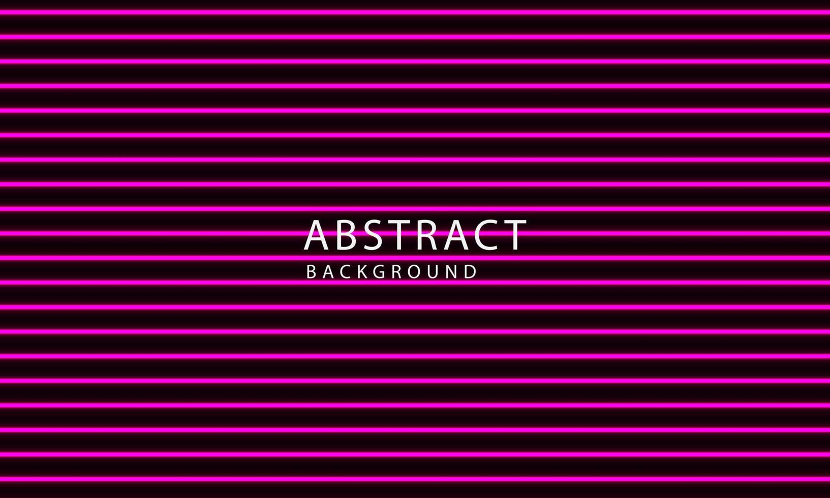 Futuristic Sci-Fi Abstract Neon Pink Light Shapes On Black Background. Exclusive wallpaper design for poster, brochure, presentation, website etc. vector