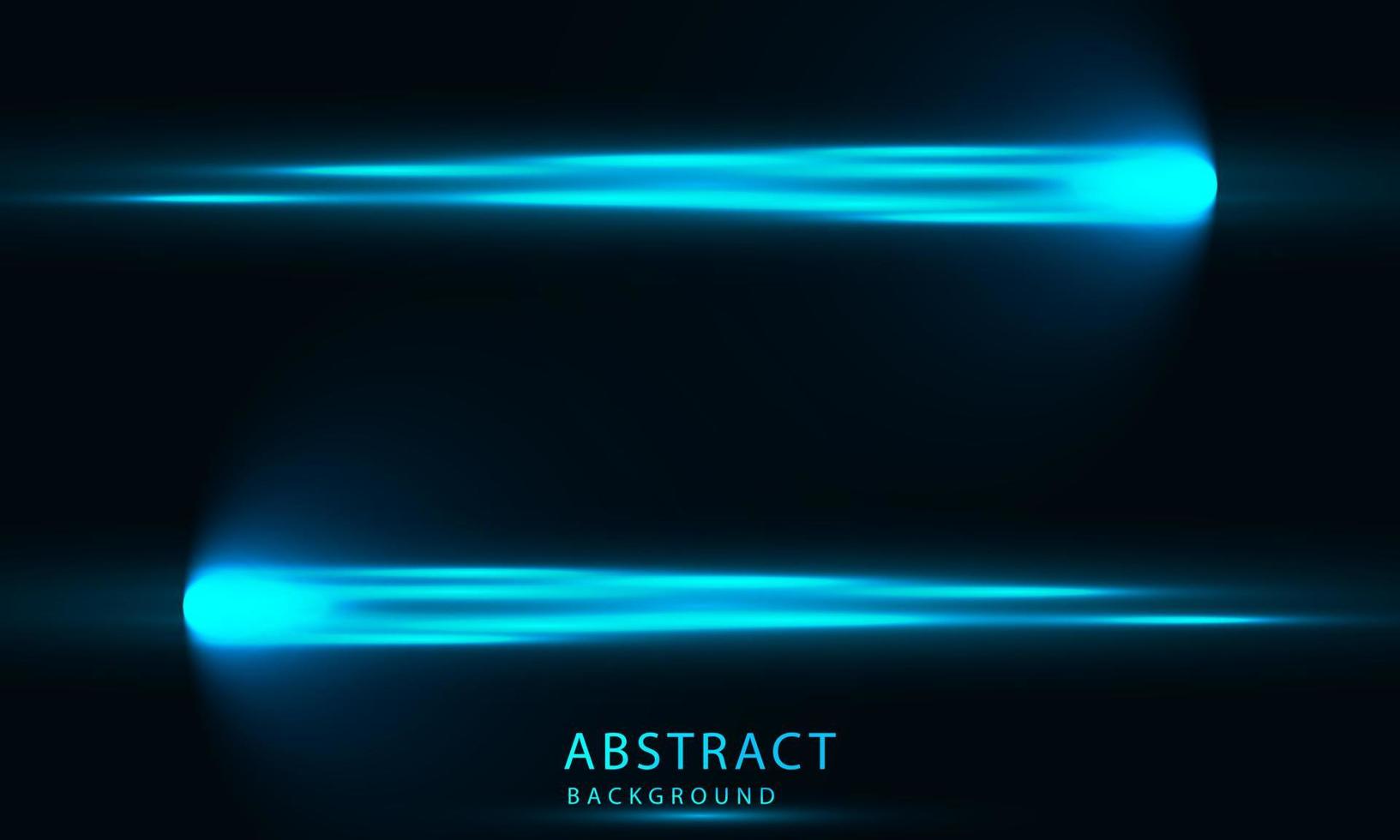 Abstract Light out technology background Hitech communication concept innovation background . Blue light neon , glowing. vector