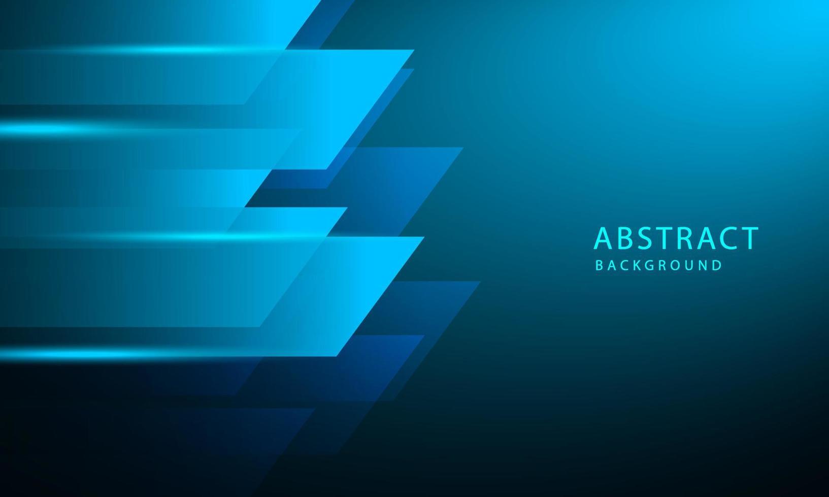 Vector Abstract, science, futuristic, energy technology concept. stripes lines with blue light, speed and motion blur over dark blue background.