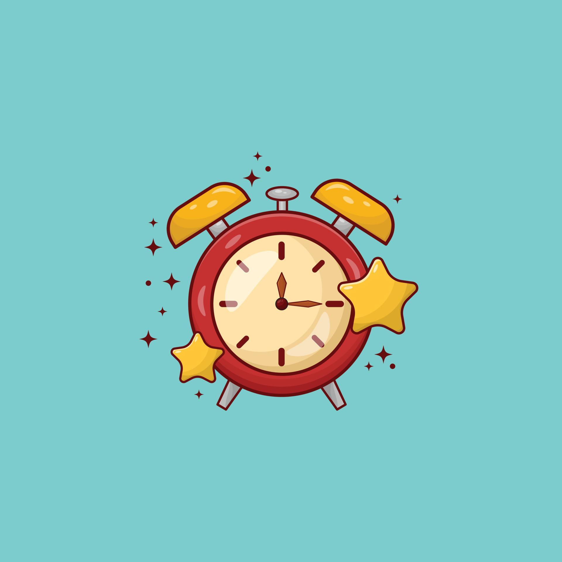 Alarm Clock Wake Up Reminder School Illustration Vector 5586151 Vector