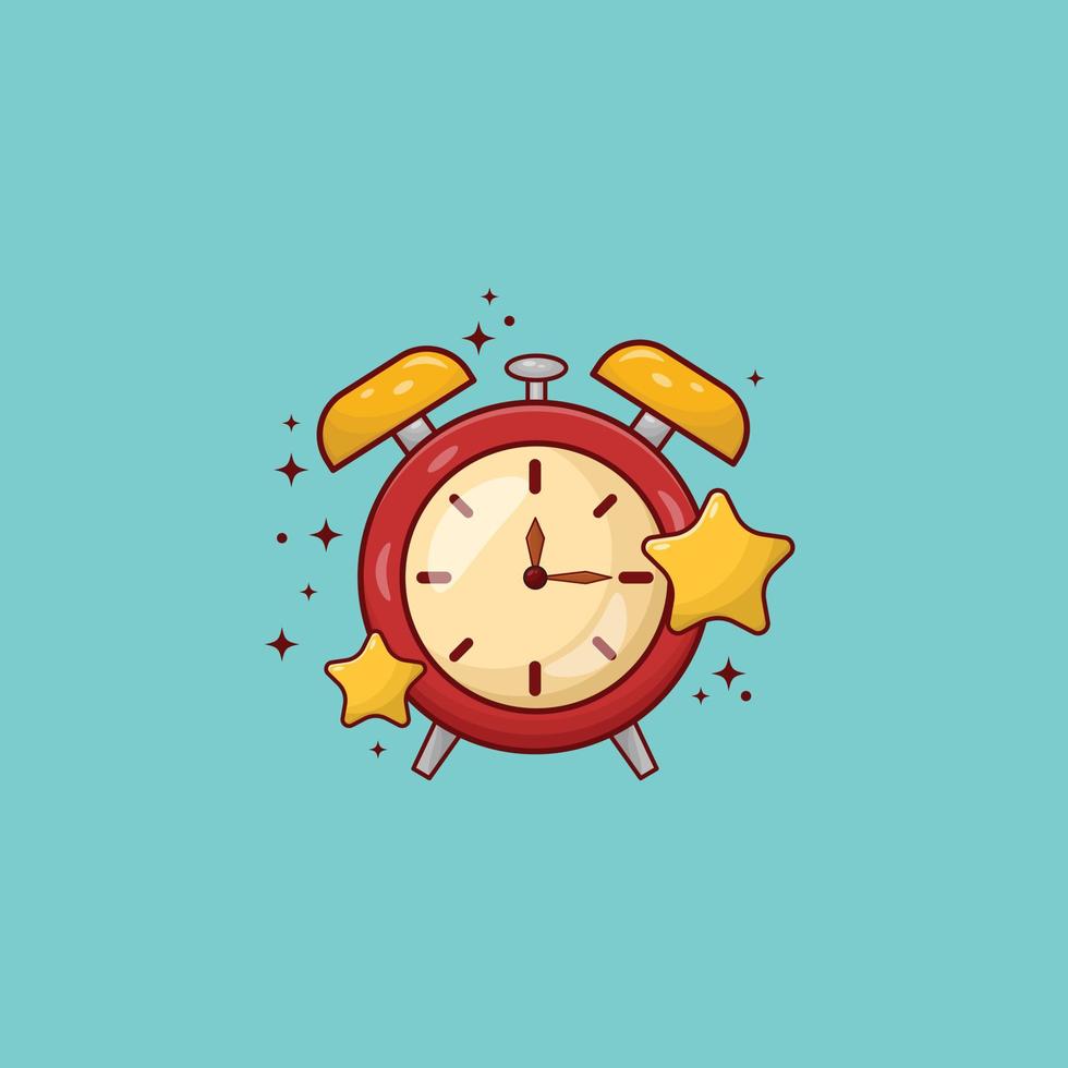 Alarm Clock Wake Up Reminder School Illustration Vector