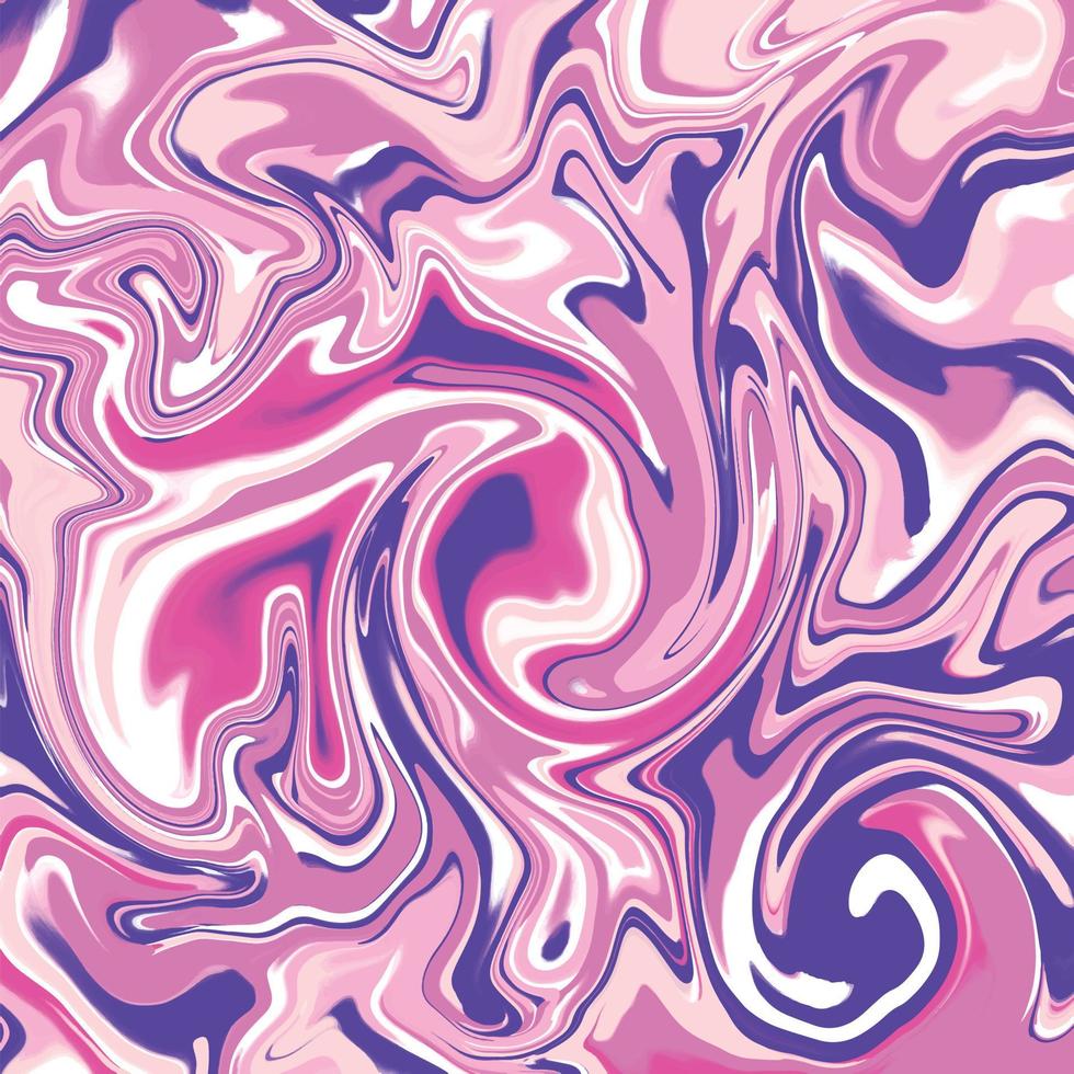 Liquid Marble background Pink background Marble texture vector