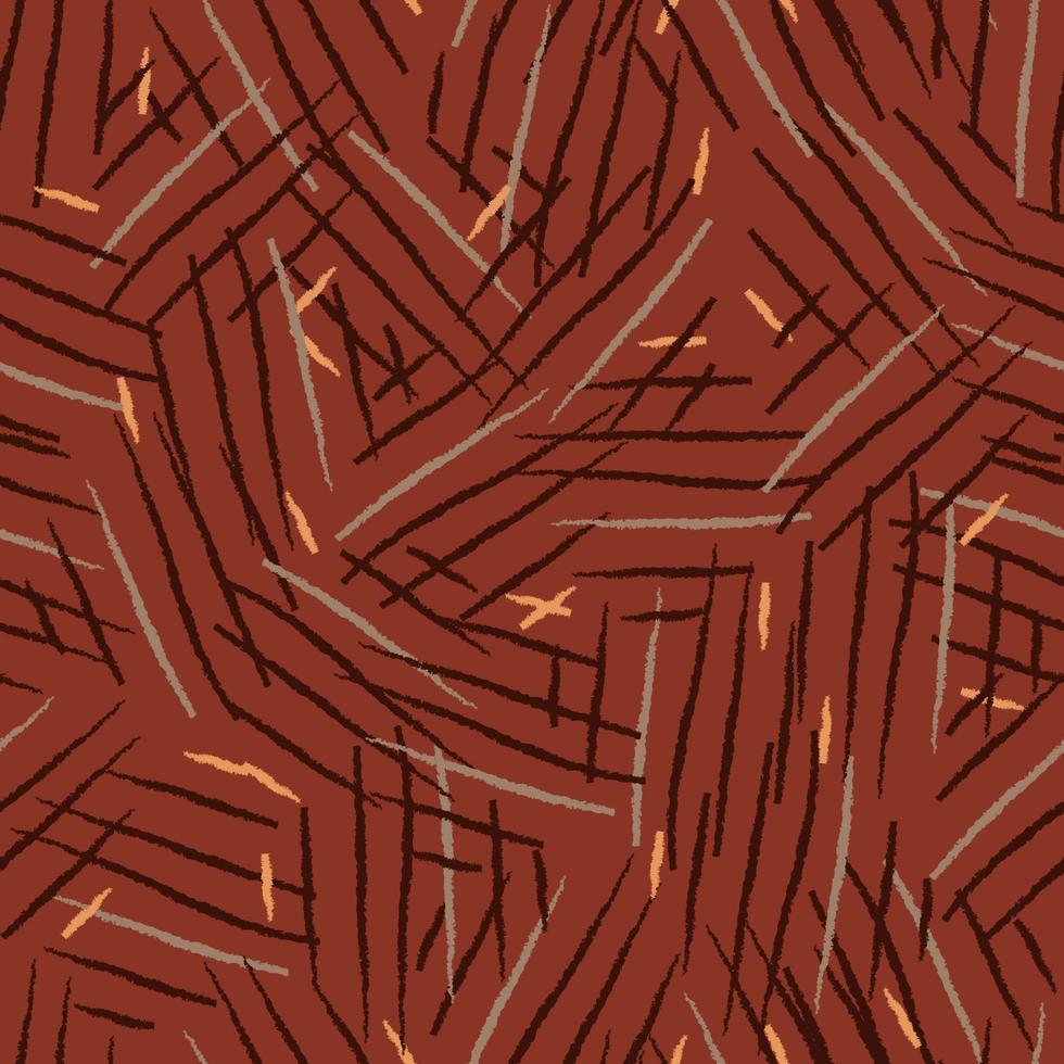 Tiger skin seamless pattern. African print fabric. vector
