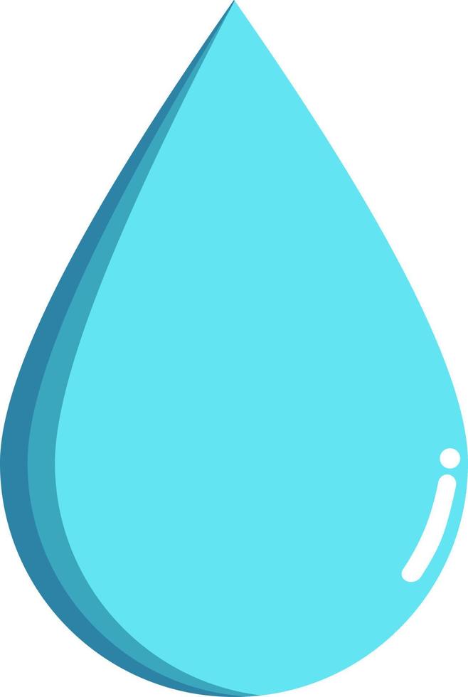 Clipart icon vector art water drop