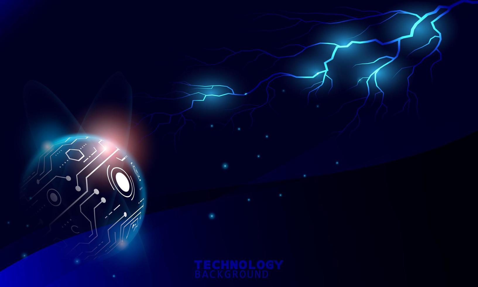 Digital global connection network technology background. technology background. neon effect. Hi-tech digital technology. vector