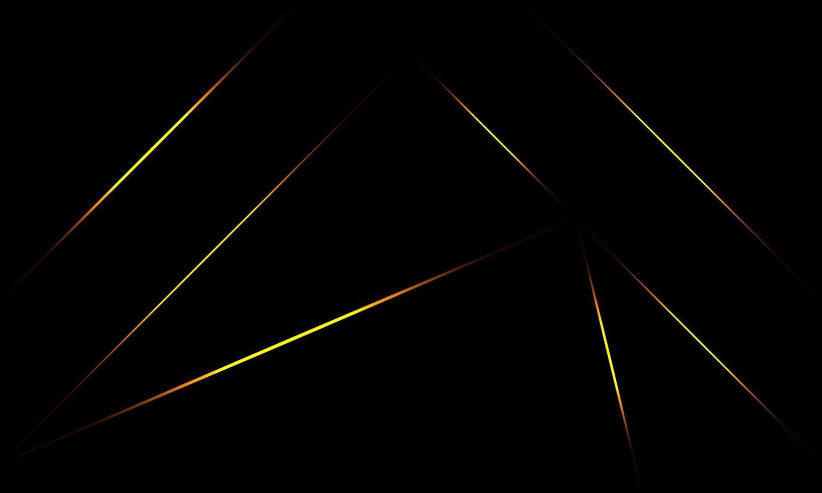 patrón de línea abstracta oro de lujo con fondo oscuro. concepto de tecnología digital de diseño vectorial de ilustración. vector