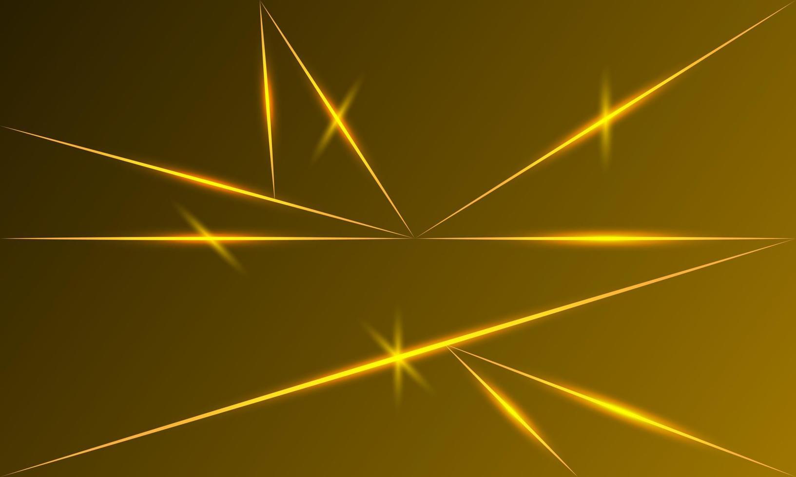 Abstract line pattern luxury gold with dark background. Illustration Vector design digital technology concept.