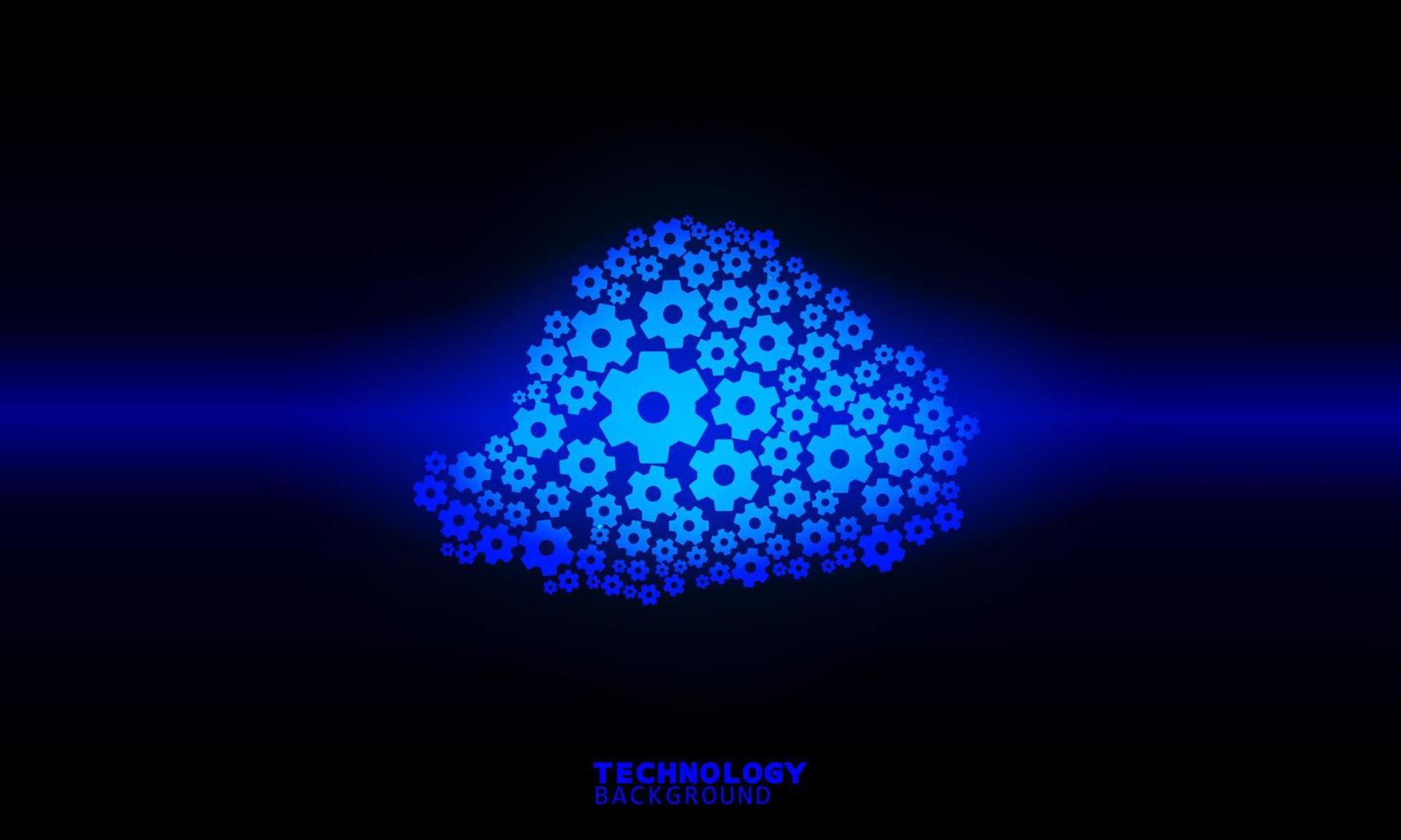 Business innovation technology concept. technology background. neon effect. circuit board concept. Hi-tech digital technology. vector