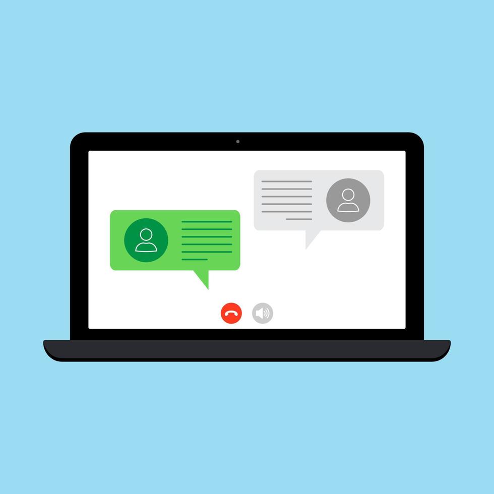 Social network talking. Dialogue, chatting sms. Chatting online. Vector