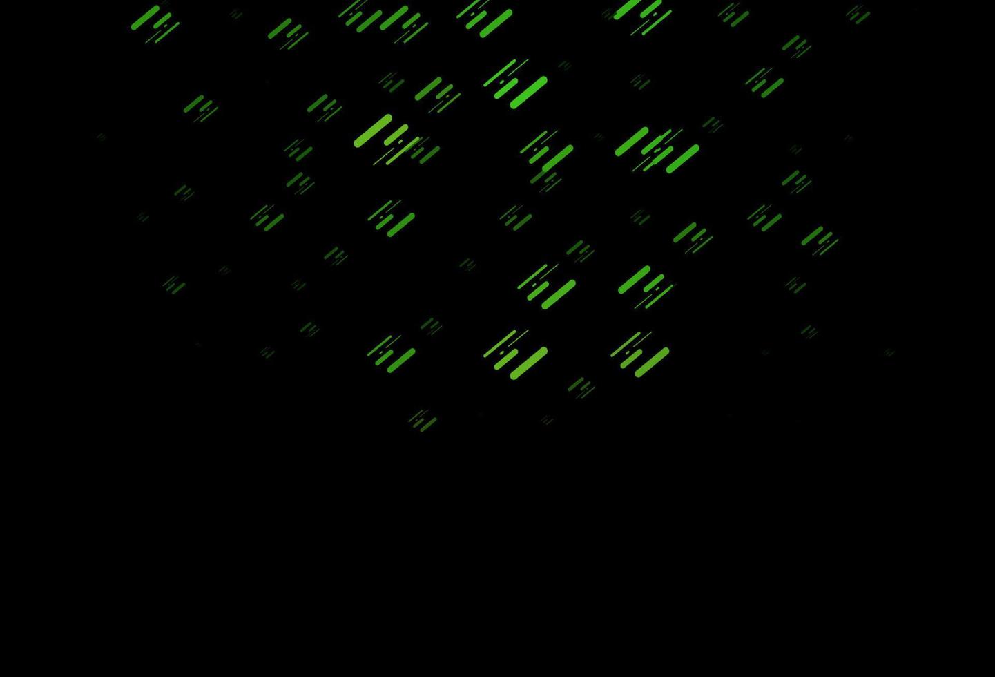 Dark Green vector template with repeated sticks.