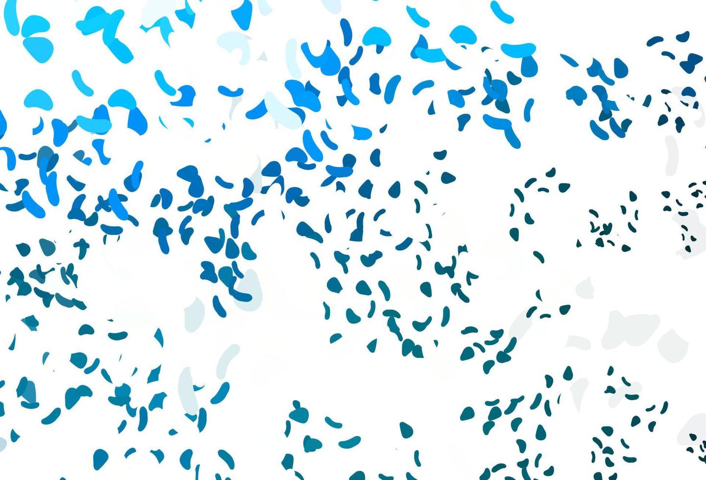 Light BLUE vector backdrop with abstract shapes.