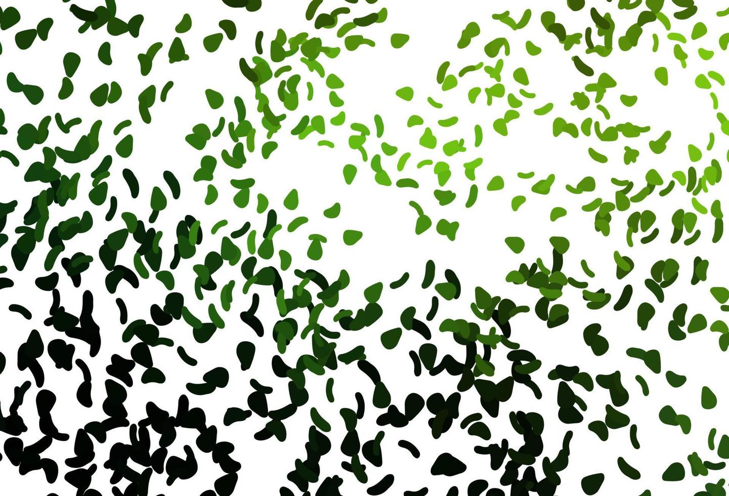 Light Green, Yellow vector texture with random forms.