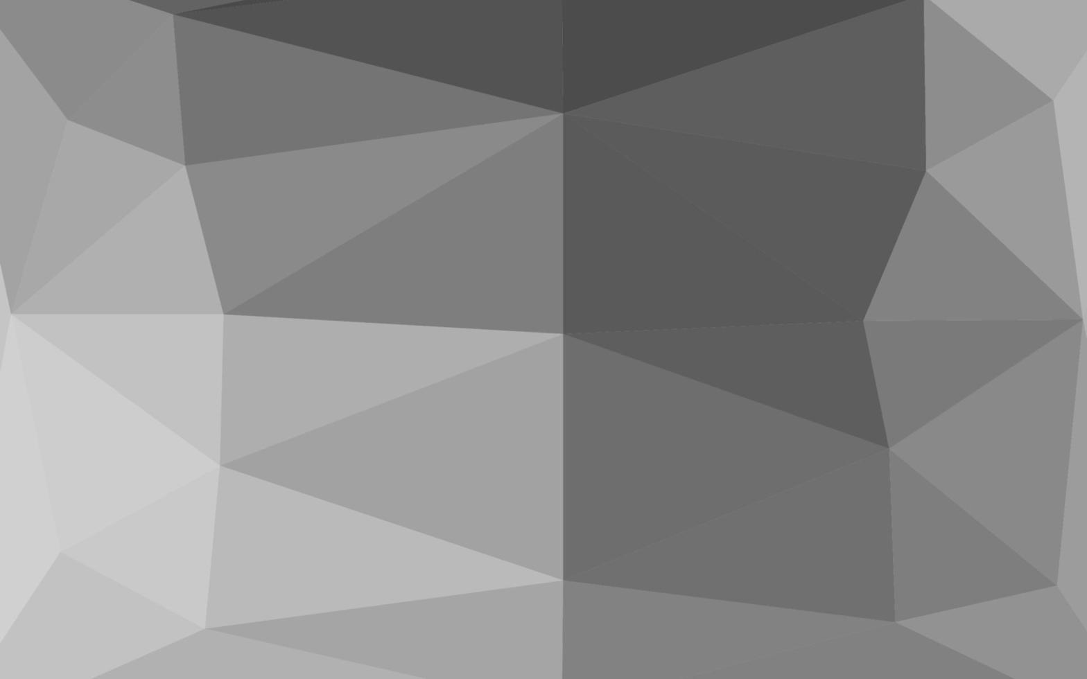 Light Silver, Gray vector low poly layout.