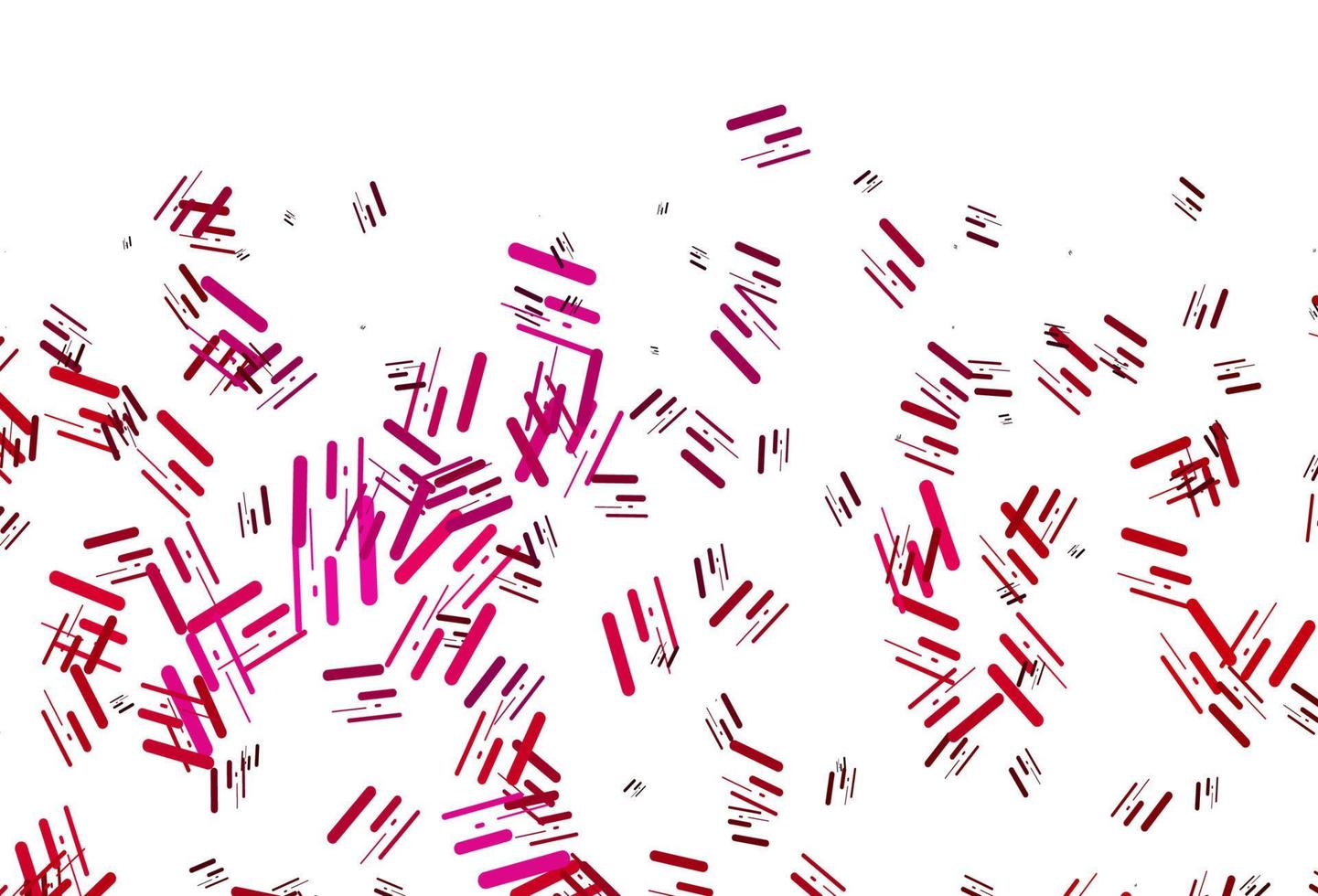 Light Pink vector template with repeated sticks.