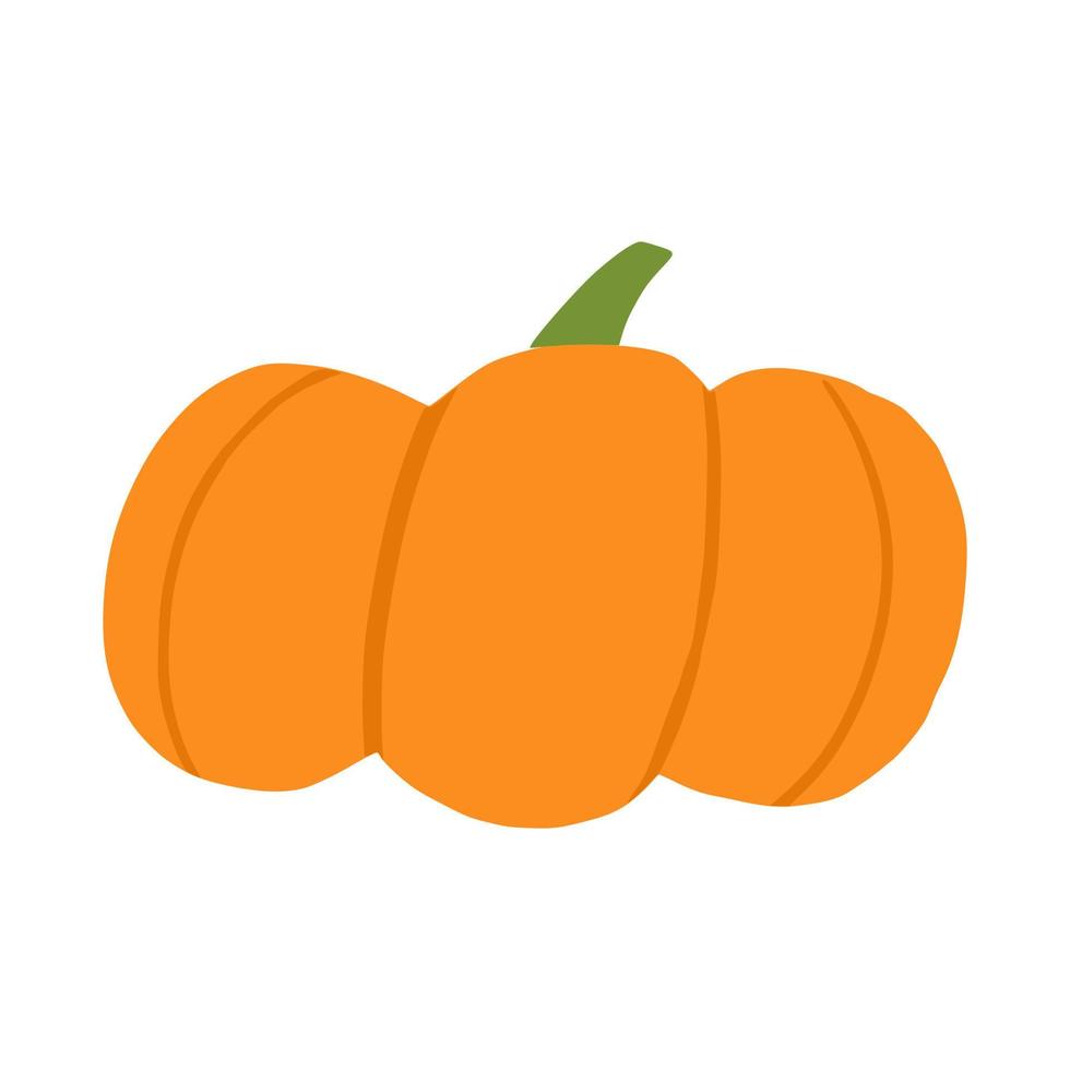 icono de calabaza de dibujos animados vector