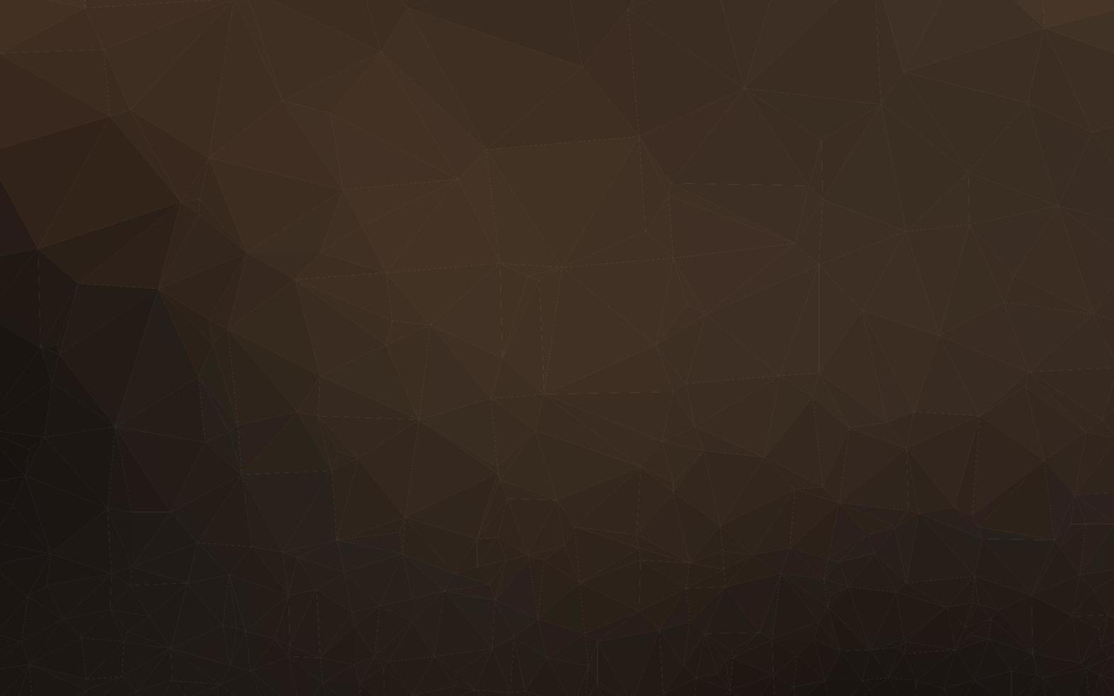 Dark Black vector low poly texture.