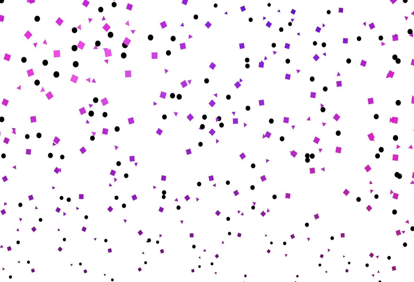 rosa claro, patrón vectorial azul en estilo poligonal con círculos. vector