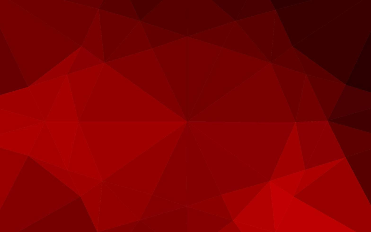 Light Red vector polygon abstract layout.