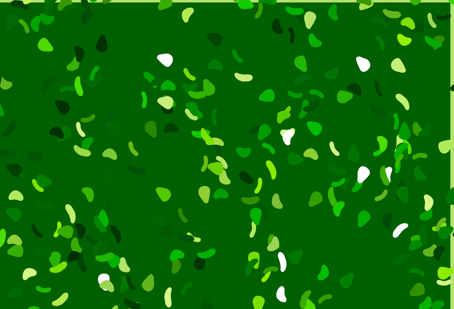 Light Green vector background with abstract forms. 5596006 Vector Art