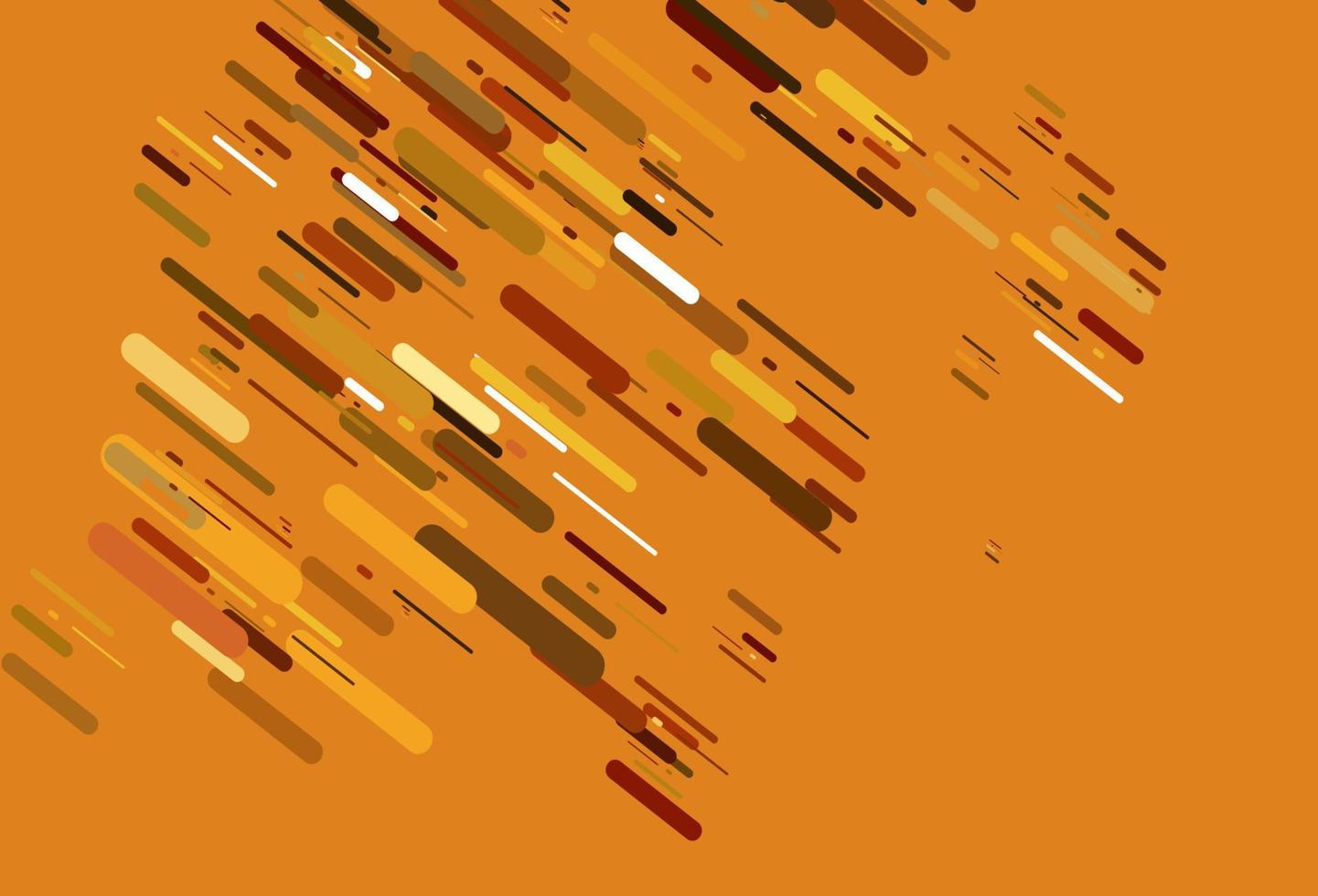 Light Orange vector template with repeated sticks.