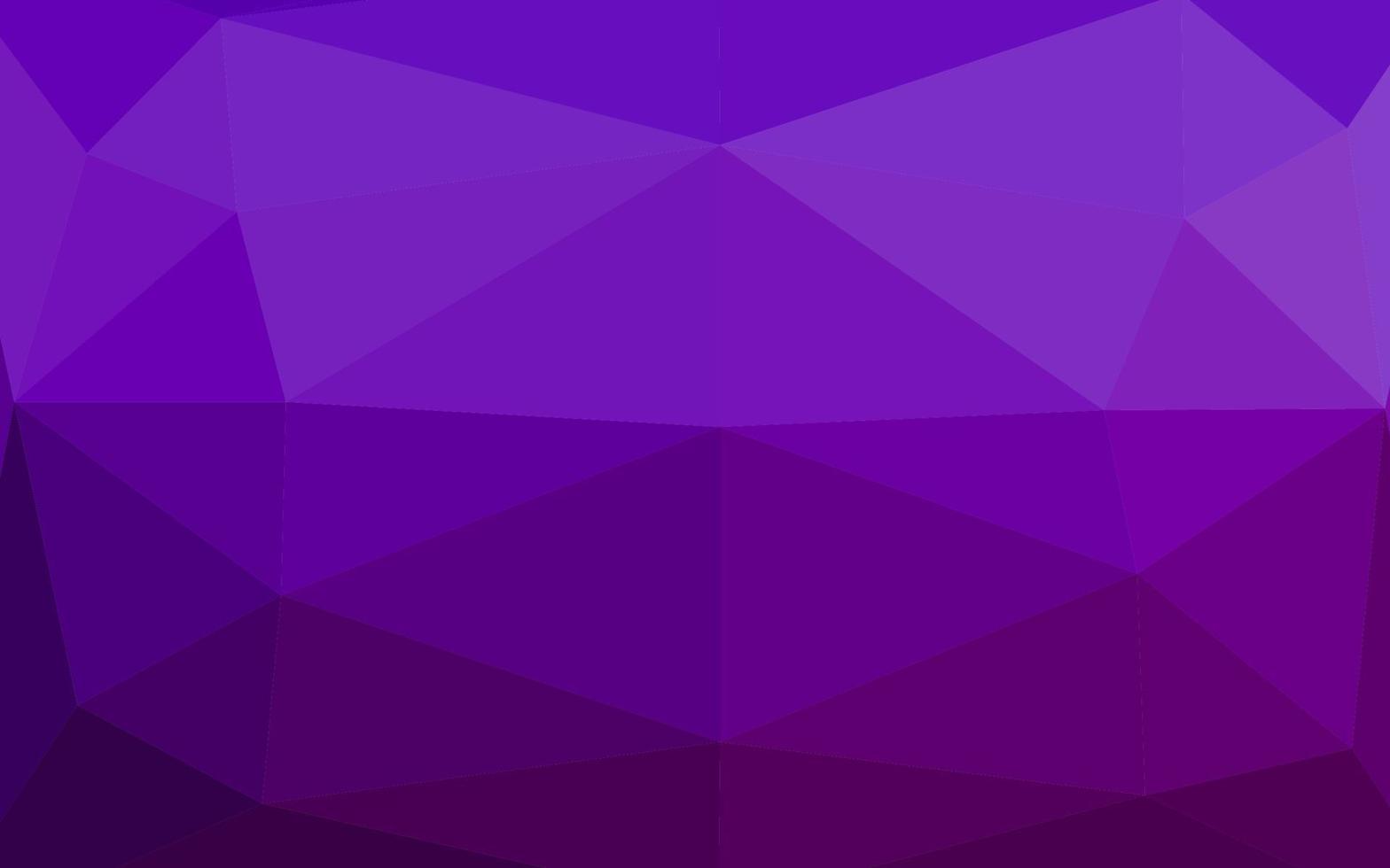 Light Purple vector polygon abstract background.