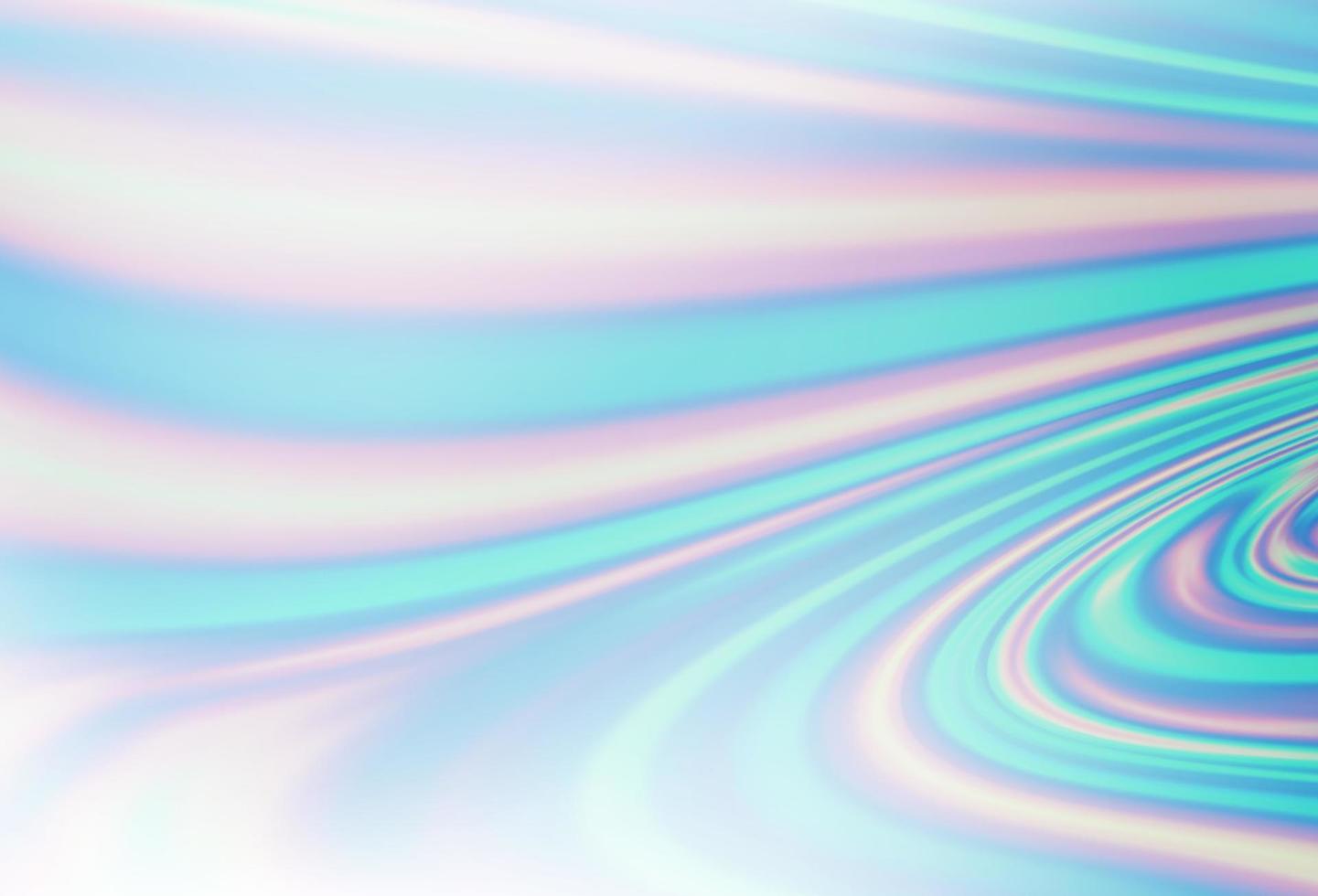 Light BLUE vector background with curved circles.