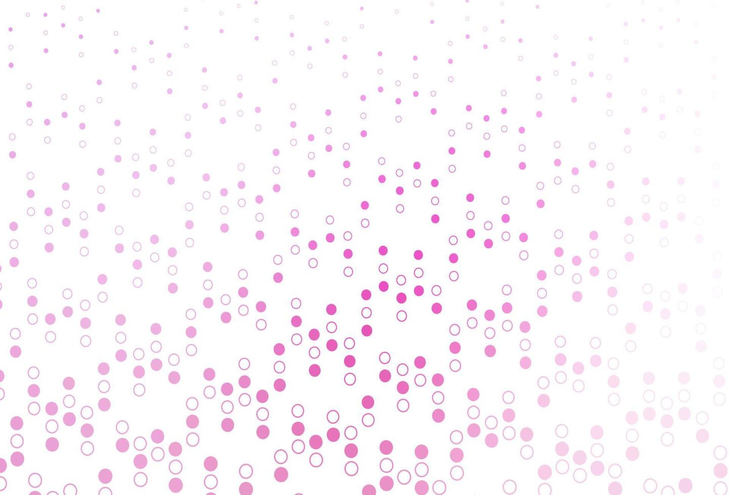 Light Pink vector layout with circle shapes.