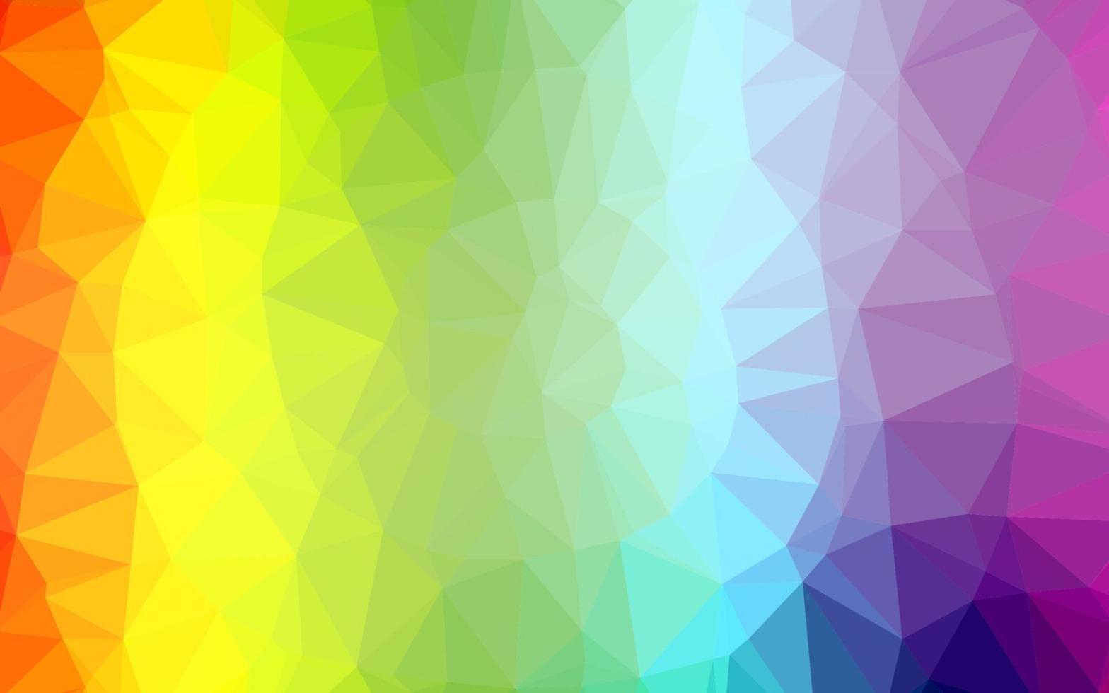 Light Multicolor, Rainbow vector abstract polygonal cover.