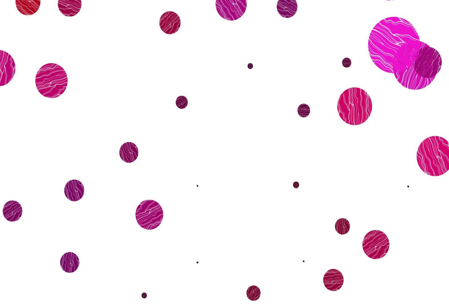 Light pink vector cover with spots.