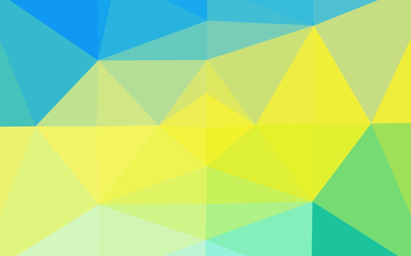 patrón de mosaico abstracto vector azul claro, amarillo.