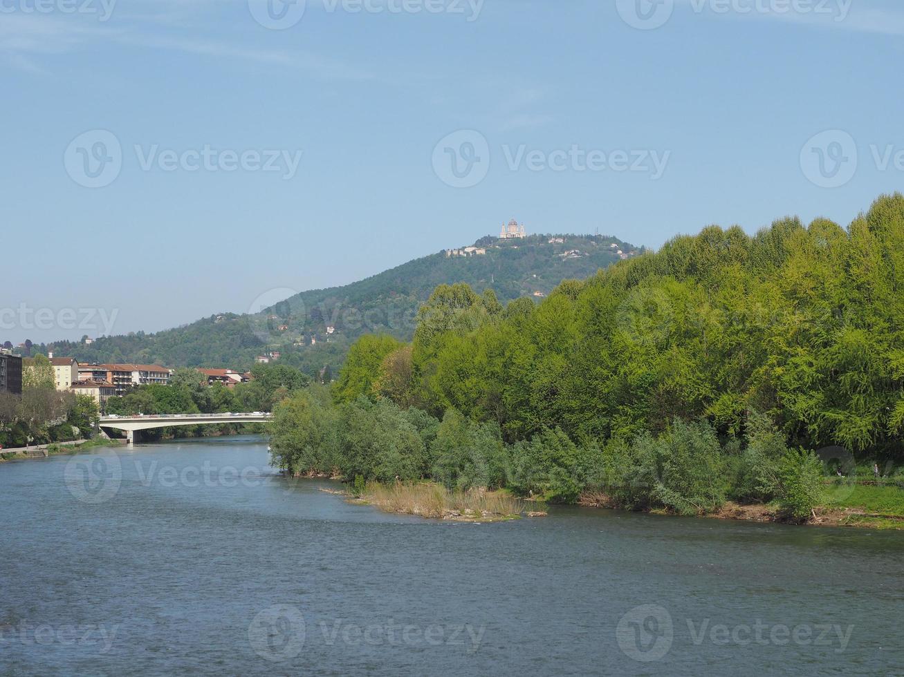 Aerial view of Turin photo