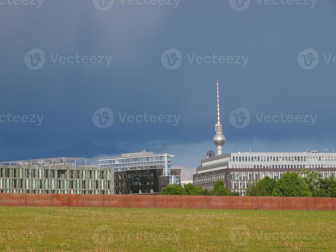 torre de televisión de berlín foto