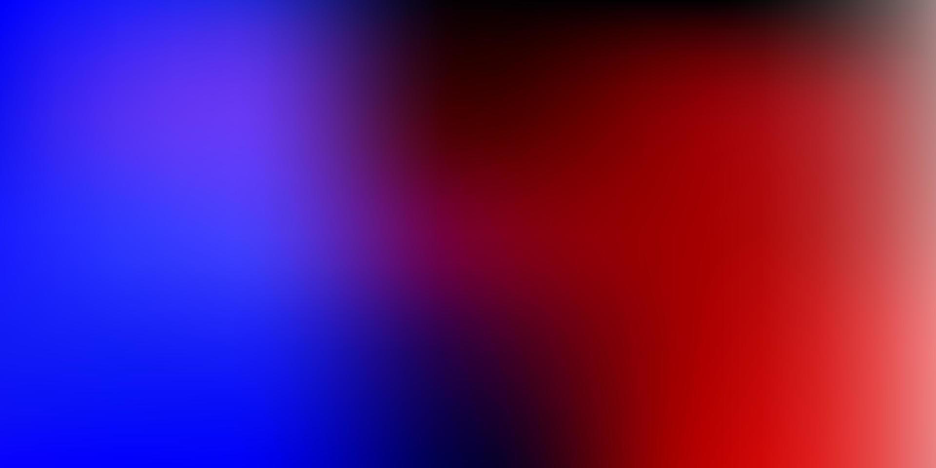 Light blue, red vector blur layout.