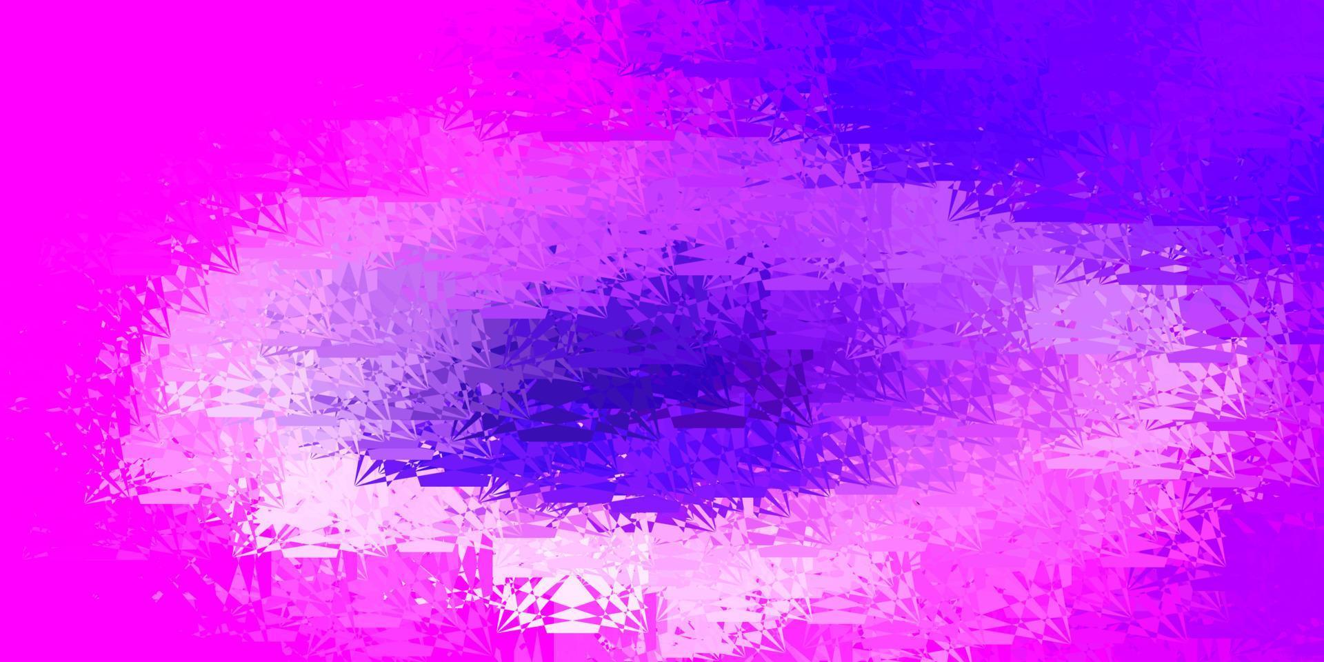 Light Purple, Pink vector layout with triangle forms.