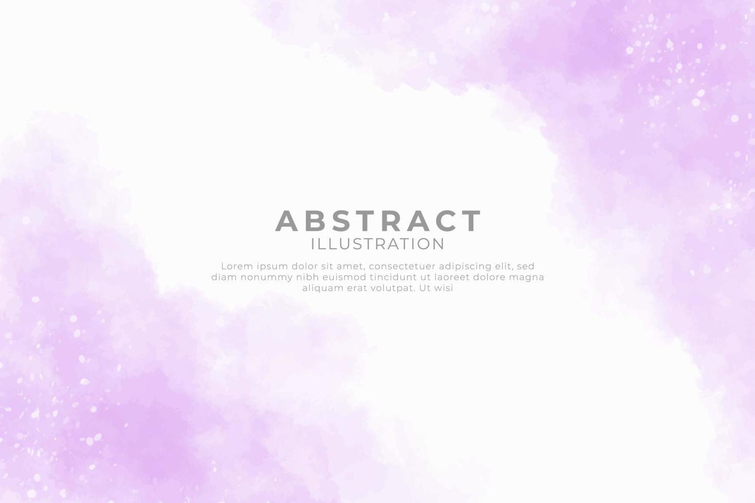 Abstract splashed watercolor textured background vector