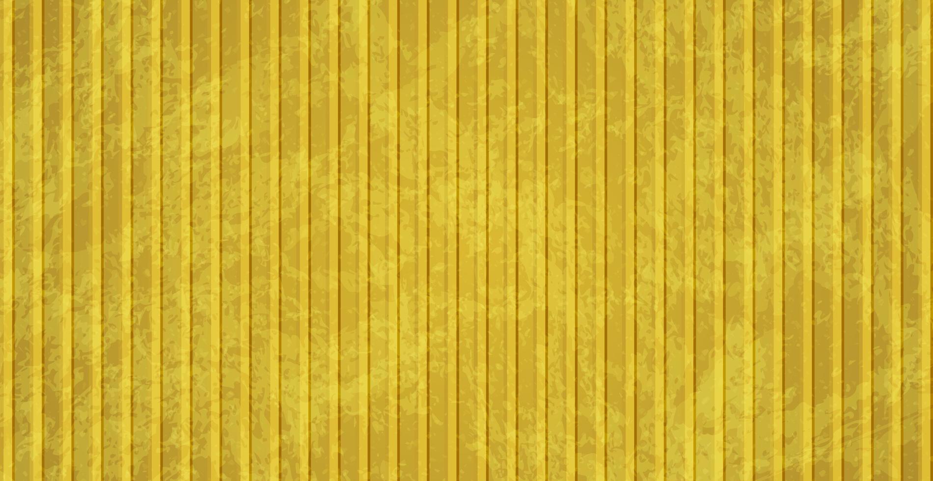 contenedor de carga amarillo oxidado, fondo panorámico - vector