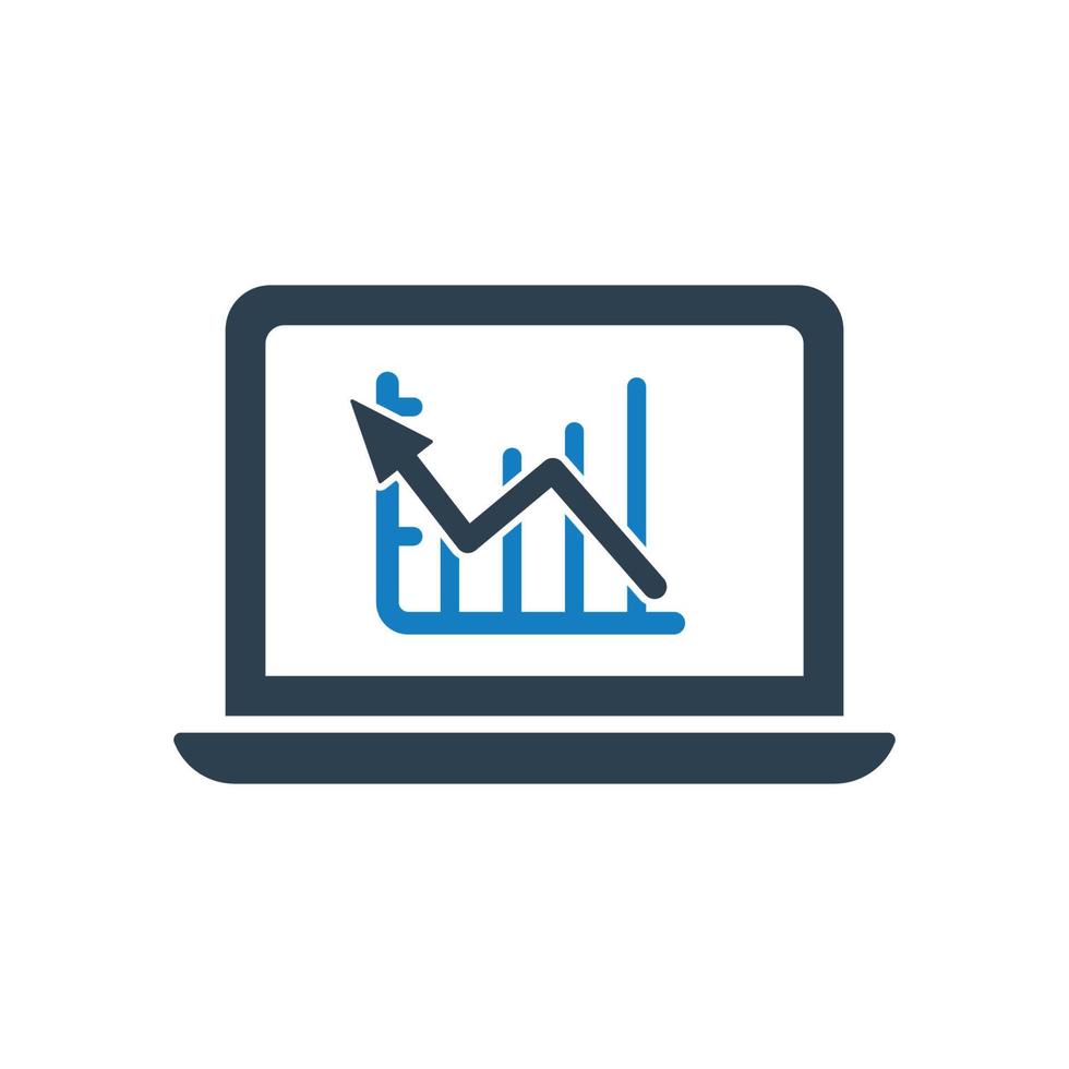 Business Analysis icon, Marketing Report Icon vector