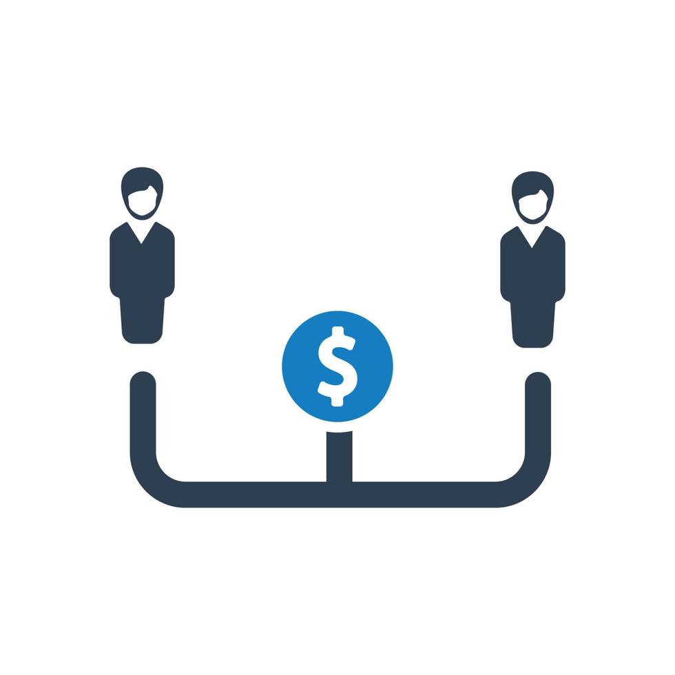 Employee management, Organizational Structure icon vector