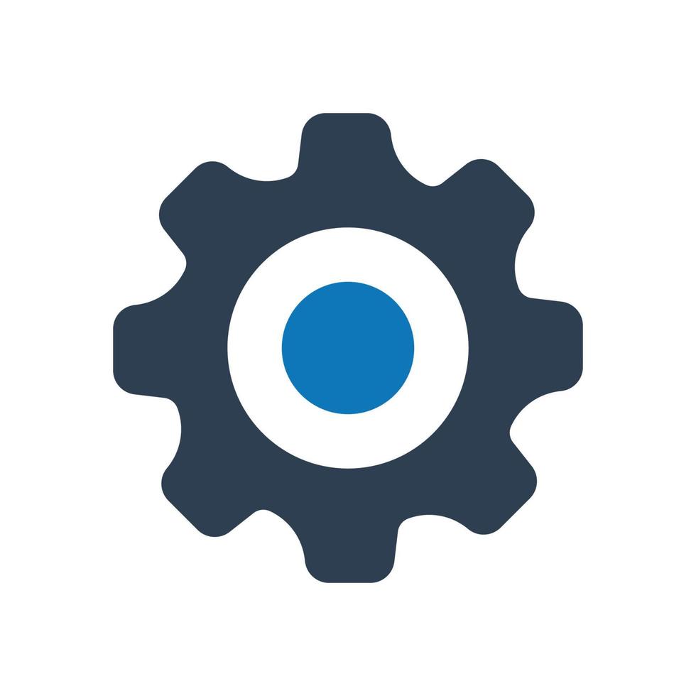 Configuration, customize, Technical solution, service, gear icon vector