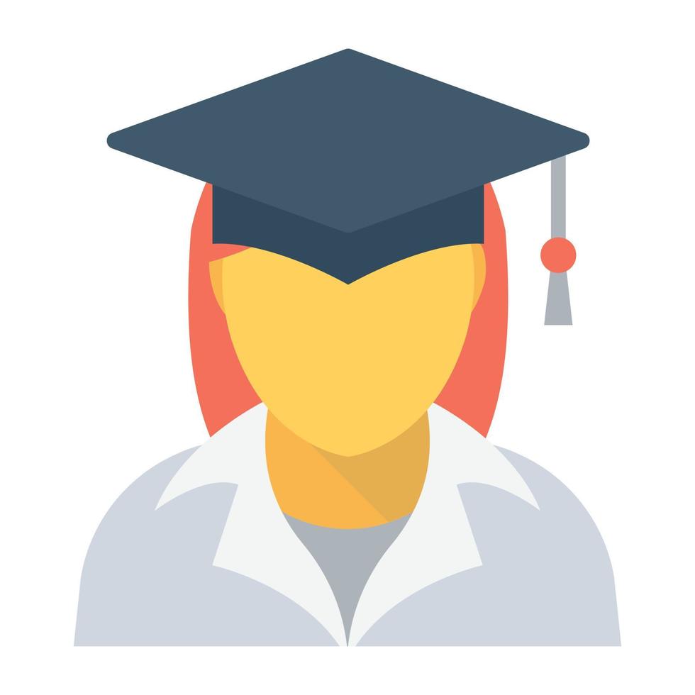 Trendy Student Concepts vector