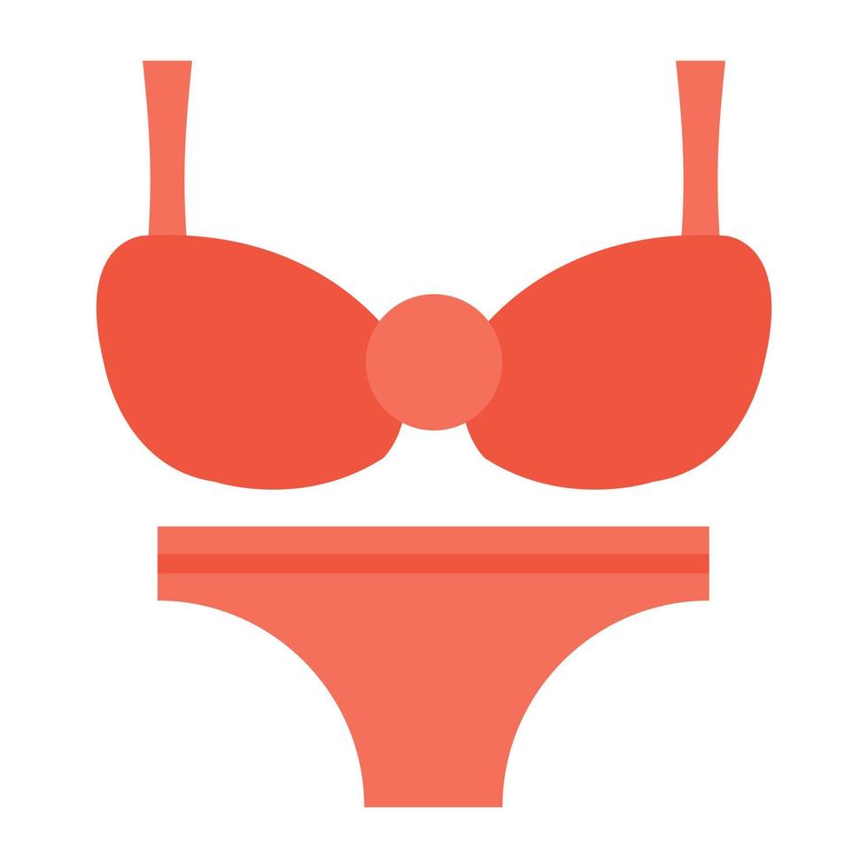 conceptos de bikini de moda vector